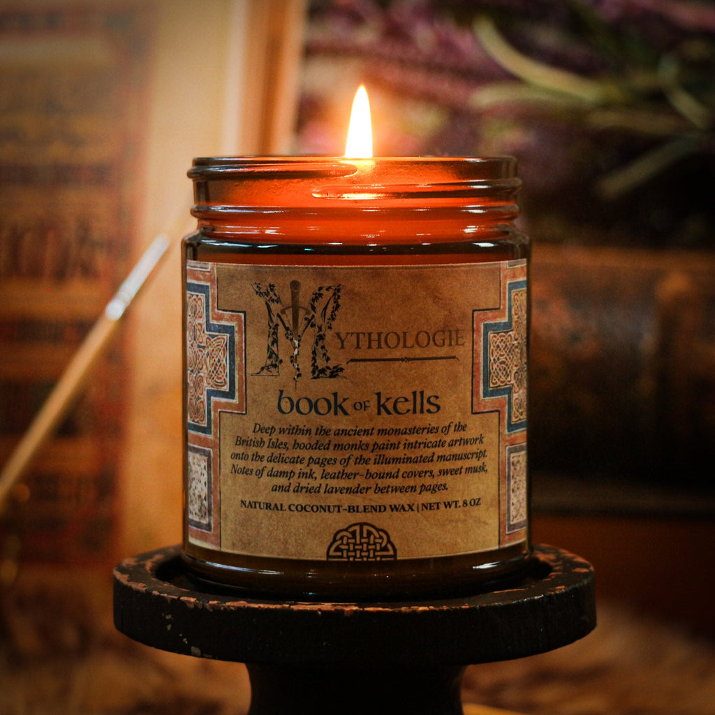 Book of Kells Candle