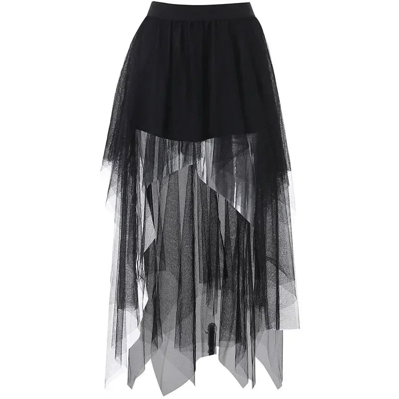 Punk Net/Mesh Skirt