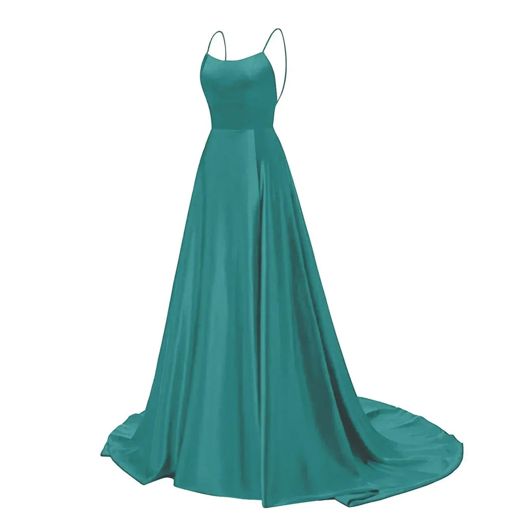 Sexy Spaghetti Strap Dress with Pockets