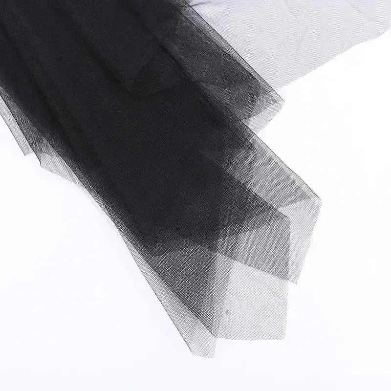Punk Net/Mesh Skirt