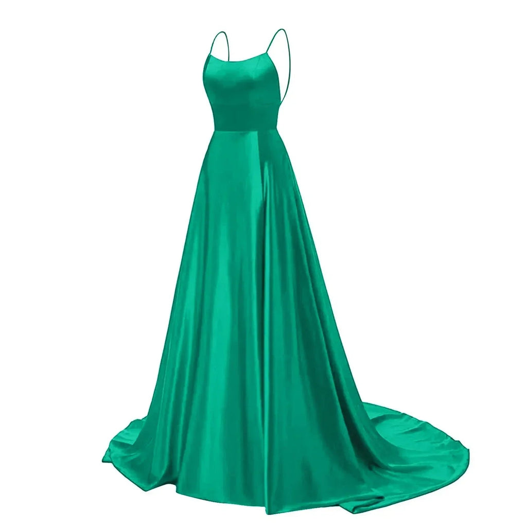 Sexy Spaghetti Strap Dress with Pockets