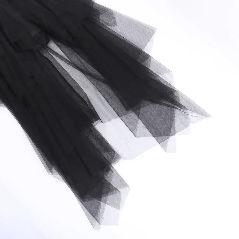 Punk Net/Mesh Skirt
