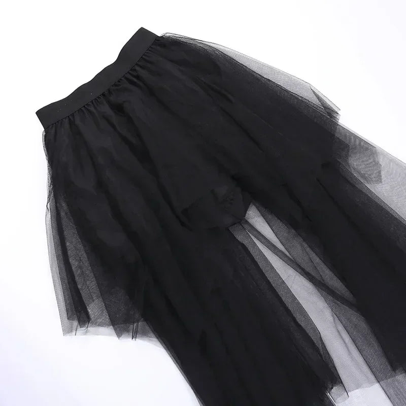 Punk Net/Mesh Skirt