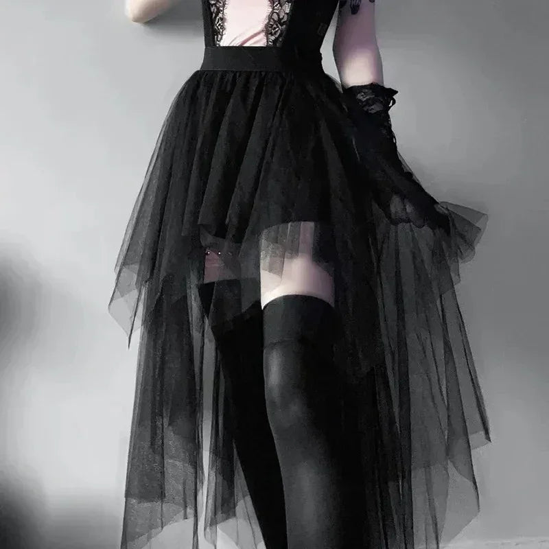 Punk Net/Mesh Skirt