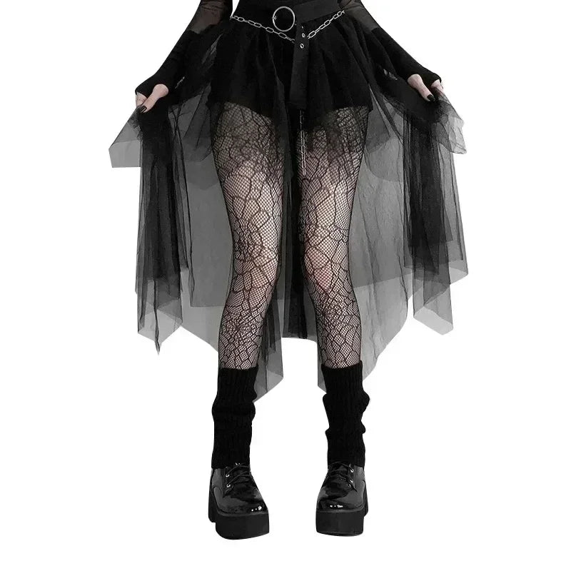 Punk Net/Mesh Skirt