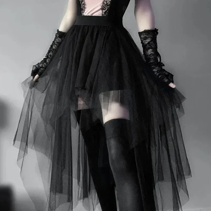 Punk Net/Mesh Skirt