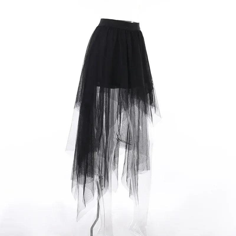 Punk Net/Mesh Skirt