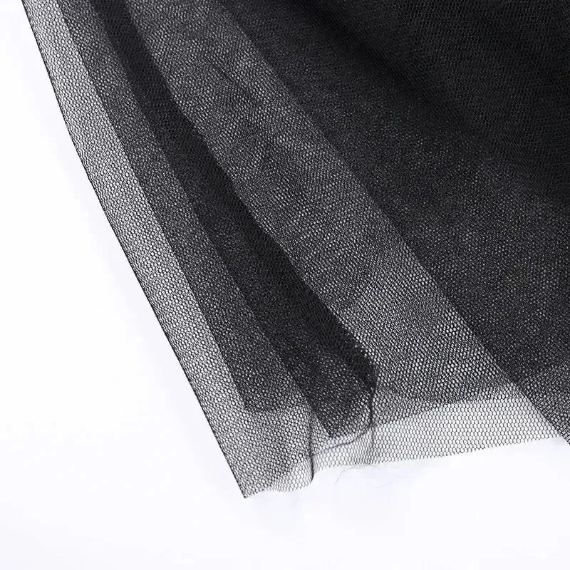 Punk Net/Mesh Skirt