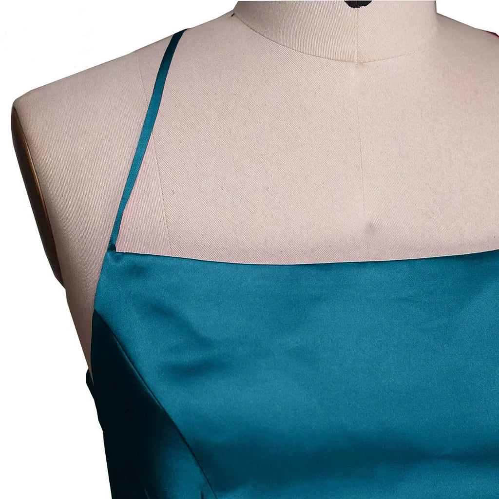 Sexy Spaghetti Strap Dress with Pockets