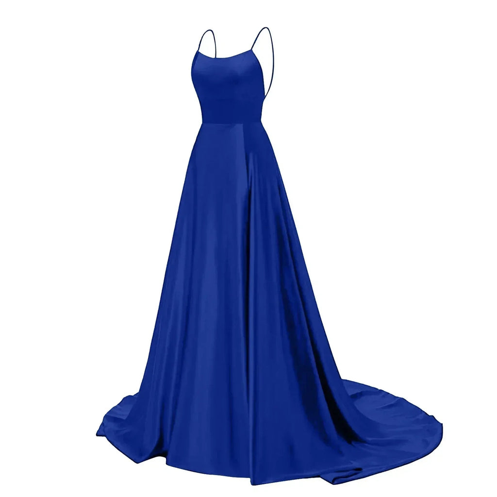Sexy Spaghetti Strap Dress with Pockets