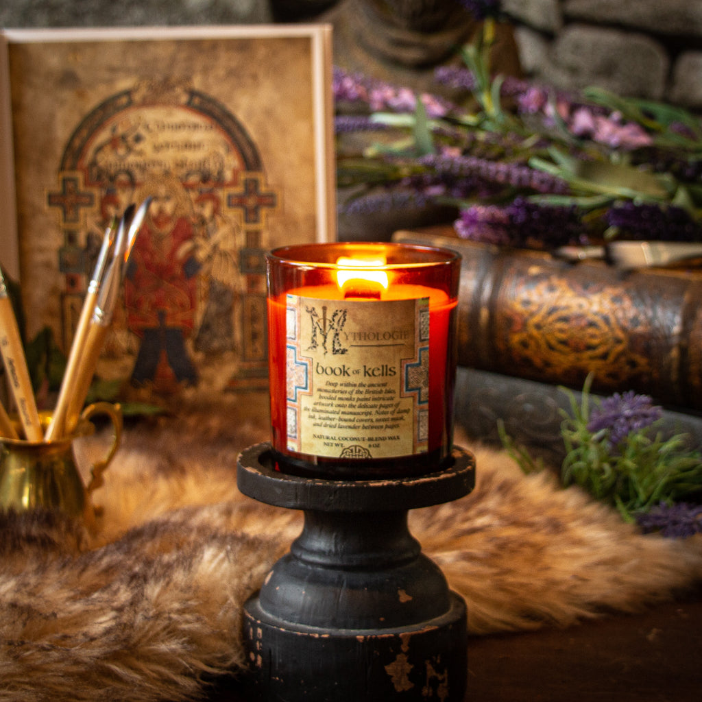 Book of Kells Candle