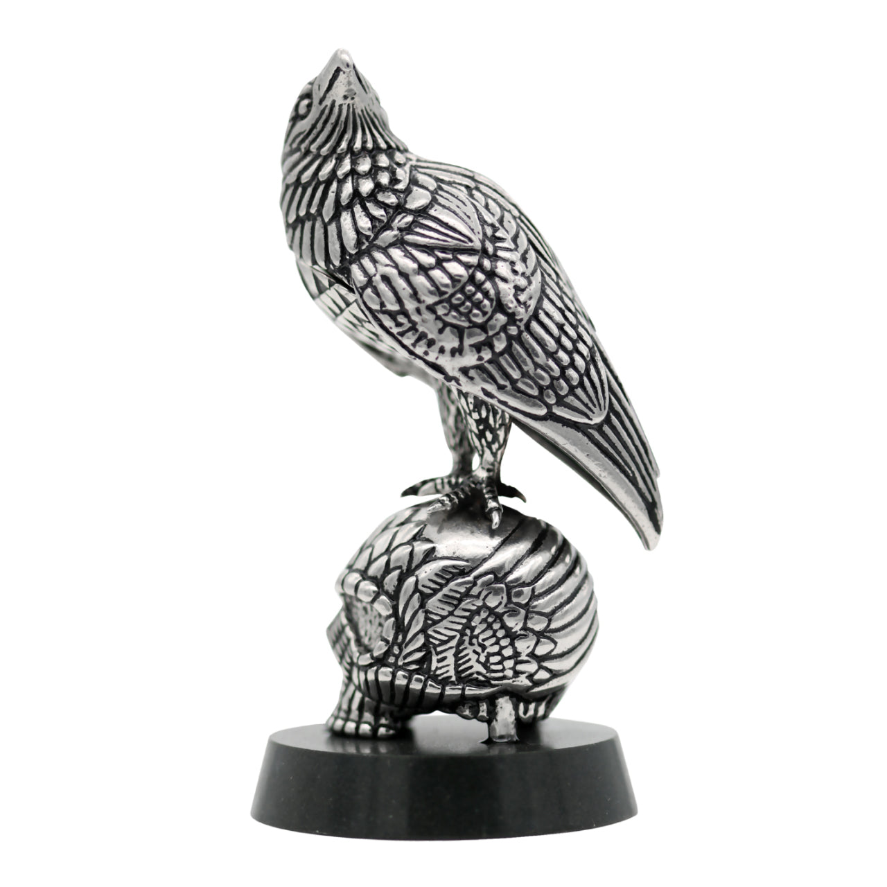 Eagle Skull Statue Gothic Metal Desk Decor Figurine